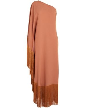 ‎Taller Marmo Fringed Spritz Maxi Dress - Orange