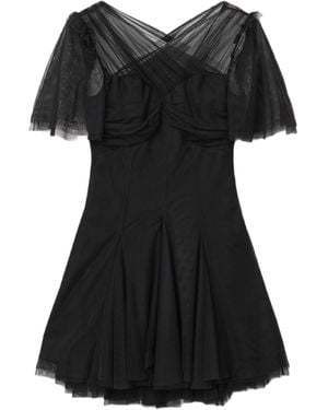 AllSaints Layered Madi Mini Dress - Black
