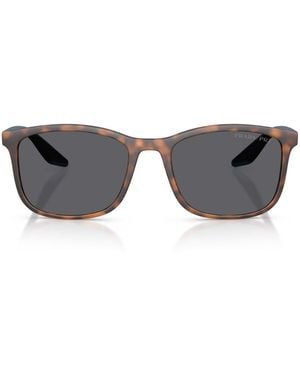 Prada Linea Rossa Pra08S Rectangular Sunglasses - Grey