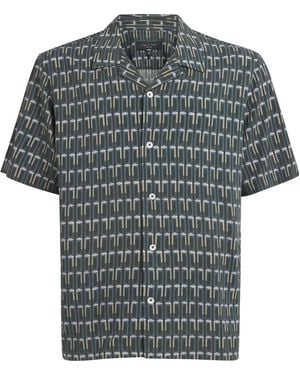 Rag & Bone Printed Shirt - Grey