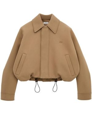 Loewe Drawstring-Waist Utility Jacket - Natural