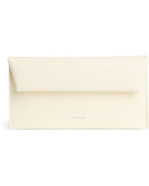 Jil Sander Leather Folded Wallet - Natural