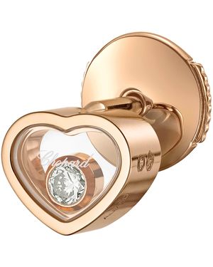 Chopard And Diamond My Happy Hearts Single Earring - Natural