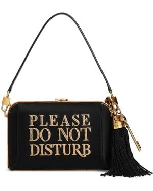 Dolce & Gabbana Do Not Disturb Top-Handle Bag - Black