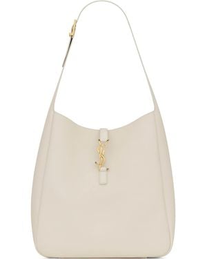 Saint Laurent Le 5 À 7 Shoulder Bag - White