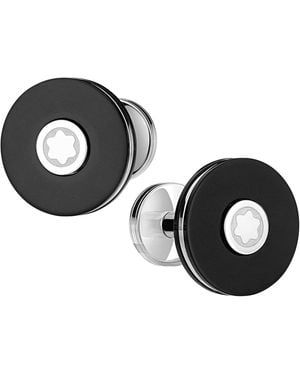 Montblanc Logo Cufflinks - Black