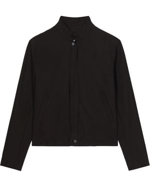 Givenchy Zip-Up Bomber Jacket - Black