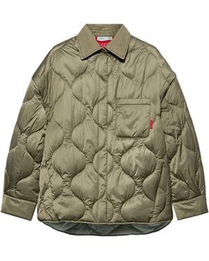 MAX&Co. Quilted Field Jacket - Green