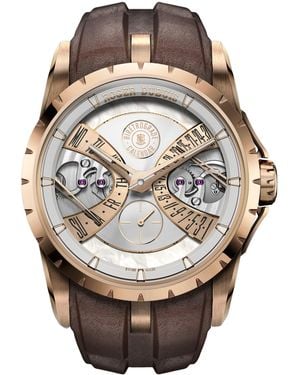 Roger Dubuis Excalibur Biretrograde Calendar Watch - Metallic