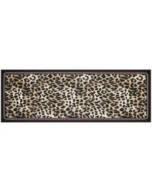 Givenchy Silk Chiffon Leopard Print Scarf - Black