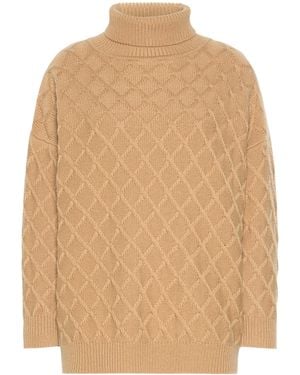 Max Mara Wool-Cashmere Jumper - Natural