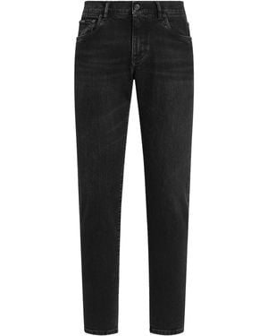 Dolce & Gabbana Slim-Fit Jeans - Black