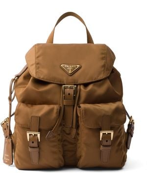 Prada Small Re-Nylon Re-Edition 1978 Backpack - Brown