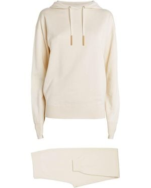 Olivia Von Halle Silk-Cashmere Gia Tracksuit - Natural