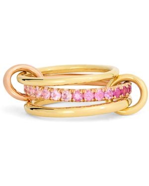 Spinelli Kilcollin Mixed And Sapphire Petunia Ring - Pink