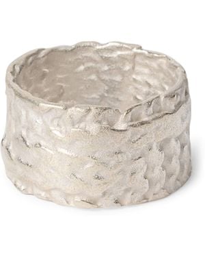 Our Legacy Sterling Knit Ring - Natural