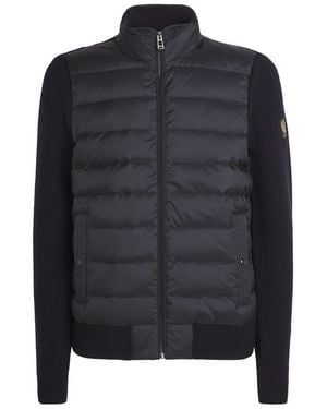 Belstaff Merino Wool Circuiteer Hybrid Jacket - Blue