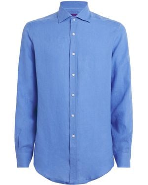 Ralph Lauren Linen Shirt - Blue