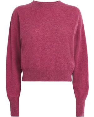 LeKasha Organic Cashmere Menorca Jumper - Red