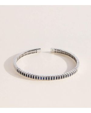 Suzanne Kalan And Sapphire Inlay Bangle - Natural