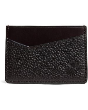 James Purdey & Sons Leather Featherburst Card Holder - Black