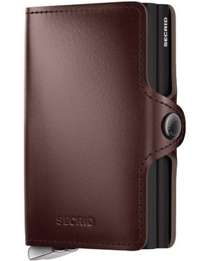 Secrid Leather Twinwallet - Brown
