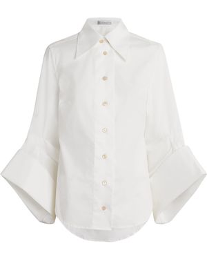 Palmer//Harding Cotton Twill Intention Shirt - White
