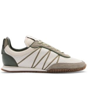 dunhill Leather Ian Runner Sneakers - White