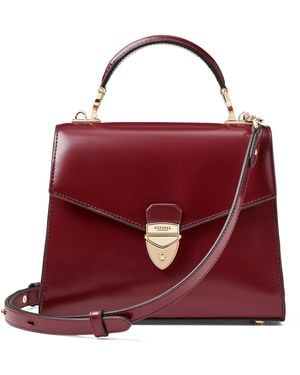 Aspinal of London Midi Mayfair 2 Top-Handle Bag - Red