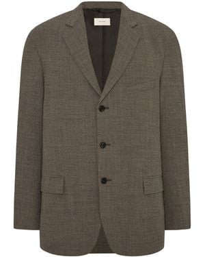 The Row Poe Wool Blazer - Green