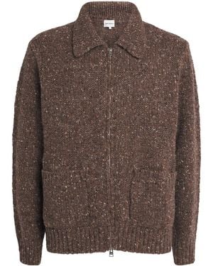 Norse Projects Wool Specked Erik Jacket - Brown