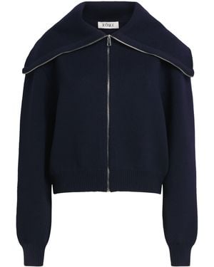 Rohe Merino Wool Sailor Zip Cardigan - Blue