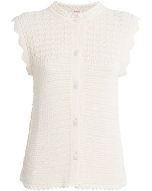 Eres Crochet Aurora Top - White