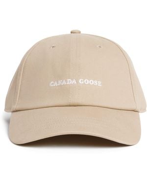 Canada Goose Logo Everyday Baseball Cap - Natural