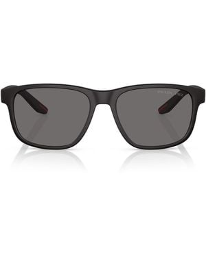 Prada Linea Rossa Injected Pillow Sunglasses - Gray