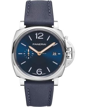 Panerai Stainless Steel Luminor Due Watch - Metallic
