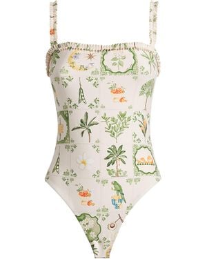 Agua Bendita X Andrea Wild Limon Swimsuit - Metallic