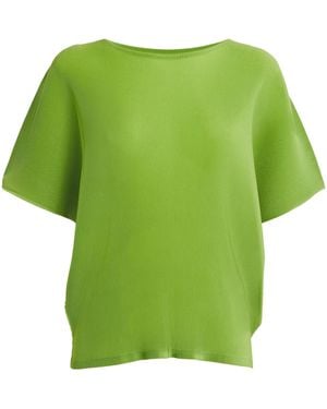 Pleats Please Issey Miyake Mist June Top - Green