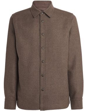 Rag & Bone Wool Chelsea Overshirt - Brown