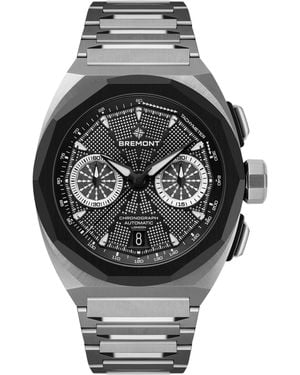 Bremont Stainless Steel Supernova Chronograph Watch - Grey