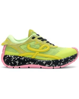 Loewe Leather Pogo Sneakers - Yellow