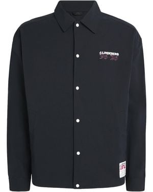 J.Lindeberg 30Y Cam Coach Jacket - Blue