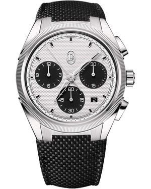 Parmigiani Fleurier Stainless Steel Tonda Sport Chronograph Watch - Grey