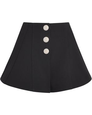 Sandro Flared Shorts - Black