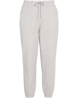 Eleventy Cotton-Blend Joggers - Grey