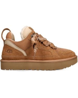 UGG Lowmel Trainers Leather Trainers - Brown