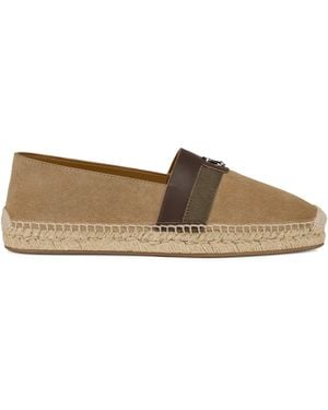 Christian Louboutin Alfarica Nubuck Leather Espadrilles - Brown