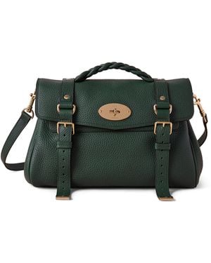 Mulberry Leather Alexa Cross-Body Bag - Green