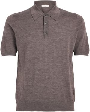 James Purdey & Sons Wool Polo Shirt - Brown