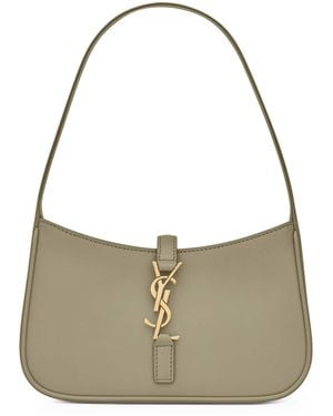 Saint Laurent Mini Le 5 À 7 Shoulder Bag - Metallic